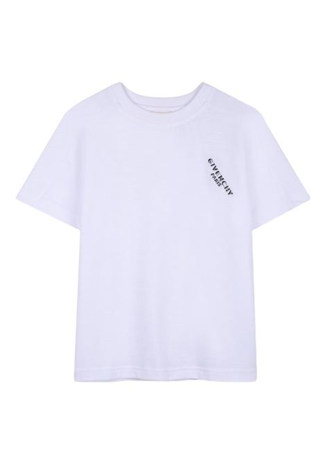 T-shirt con logo GIVENCHY KIDS | H3111910P